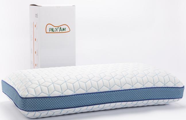 Icy cool store memory foam pillow