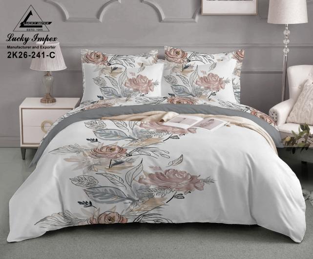 Product: Printed Bed Linen, 100% Cotton premium quality T200