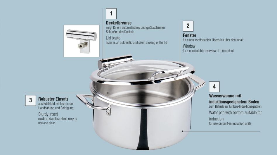 Spring International Spring International GmbH | Exhibitor Ambiente 2026 | Chafing Dish CBS ...
