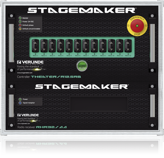 Product: Theater Rack 19”, Controller for Low voltage hoist