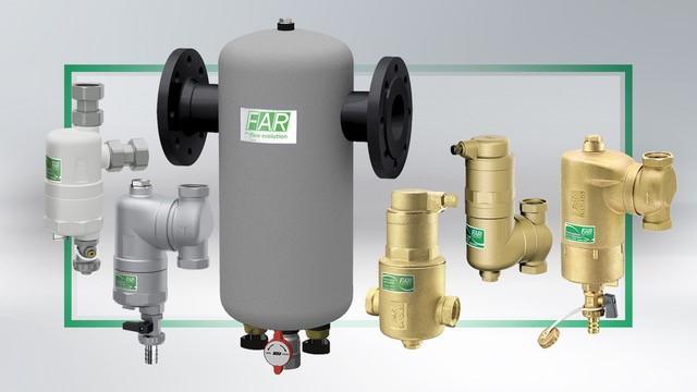 ISH - Exhibitors & Products - FAR Rubinetterie SpA - FAR DIRT SEPARATORS  AND DEAERATORS