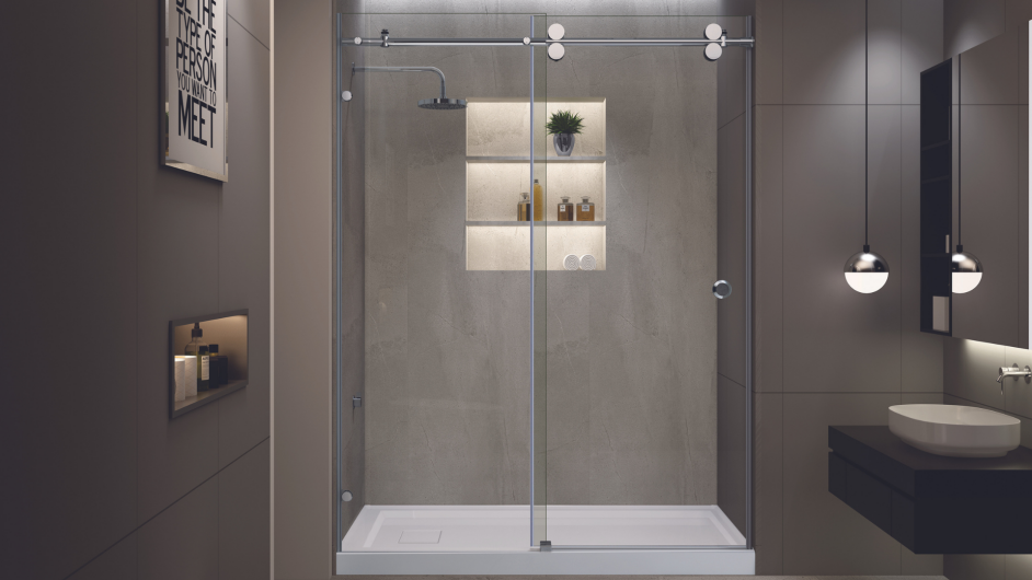 Luxury Standing Shower Room Enclosure Tempered Glass Panel - China Shower  Enclosure, Shower Room