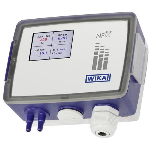 Product: Differential pressure and air flow controller A2G-540