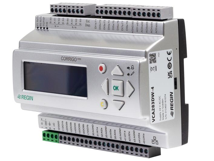 Product: Compact controller for ventilation systems (Corrigo)