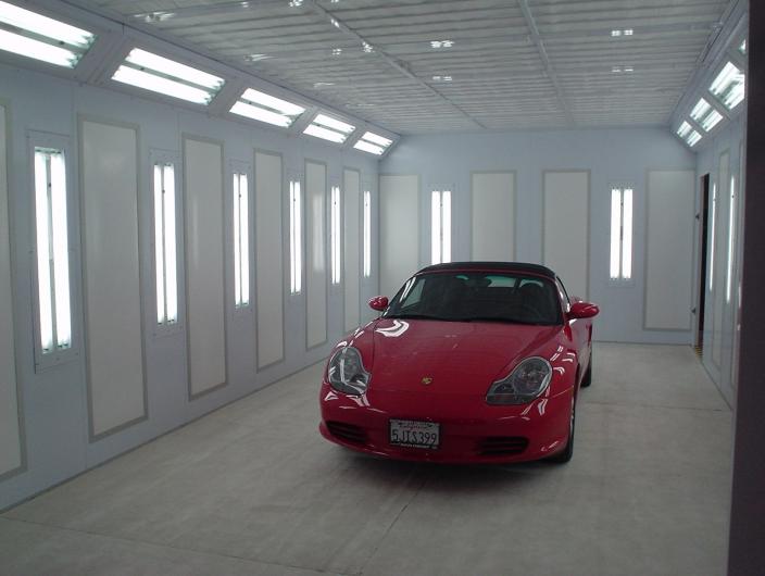 Produkt: THESIS spray booth with endothemic panels