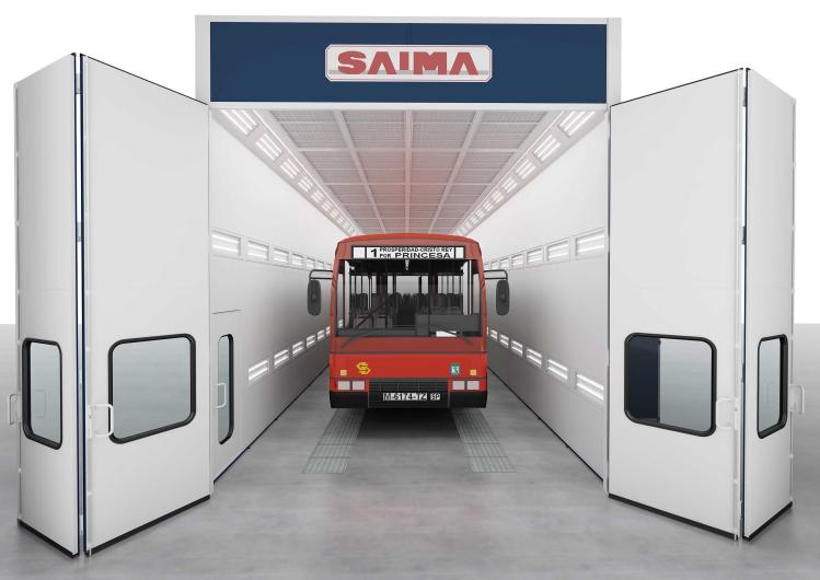 Produkt: TRUCK SPRAY BOOTH GRANDI MEZZI