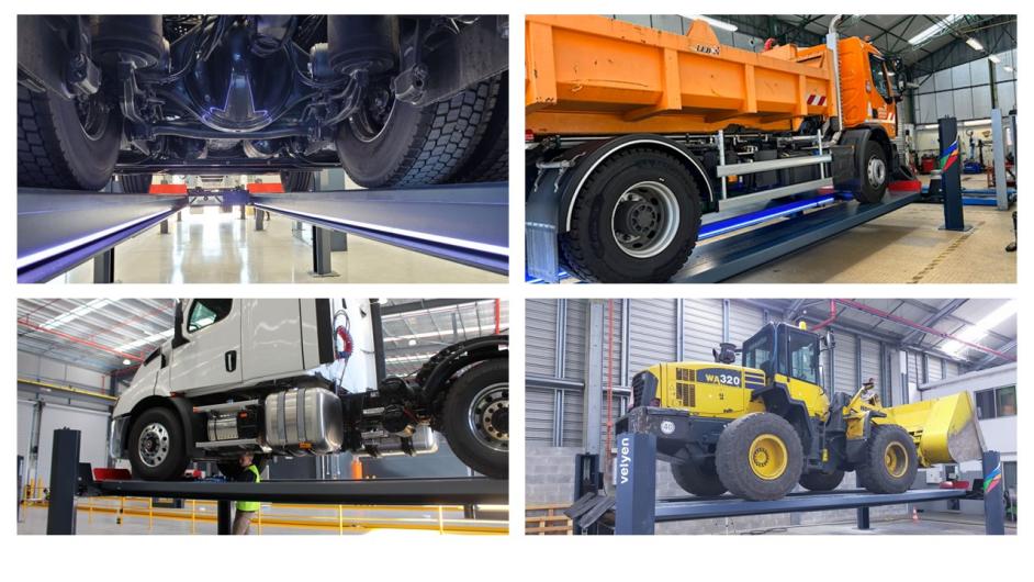 Product: Hydraulic 4-Post Lift 4ton to 30ton - No compressed Air Required