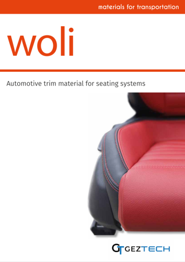Product: Automotive trim material for seating systems