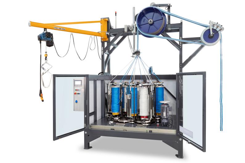 HERZOG GmbH | Exhibitor Techtextil 2026 | Rope braiding machine SE 1/12-528