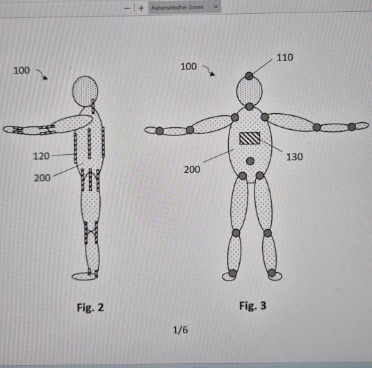 Product: Patent for movement stabilization employing sensors, novel actors and control system in Smart Textiles
