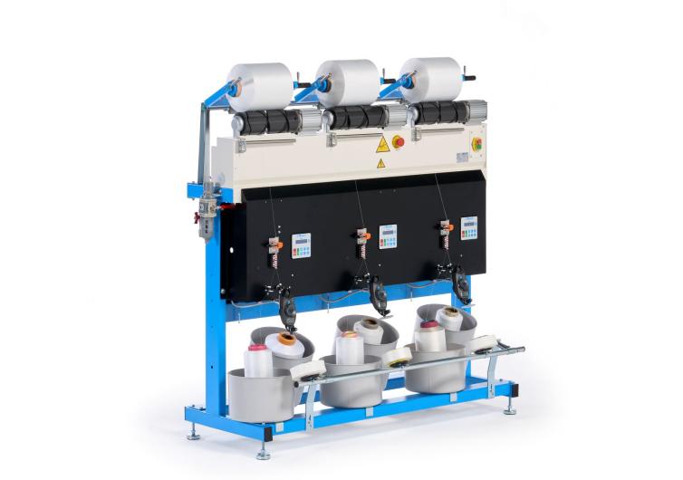 Product: Winder with Air Jet (intermingling device)