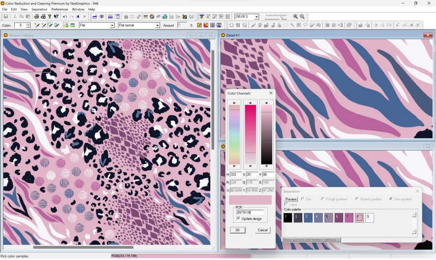 NedGraphics, Inc. | Exhibitor Texprocess 2026 | Color Reduction and ...