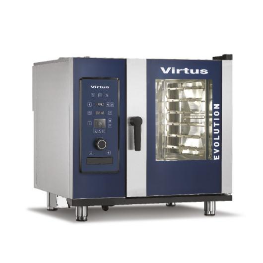 Product: Electric convection oven with direct injection and automatic cleaning system, 6x GN 1/1