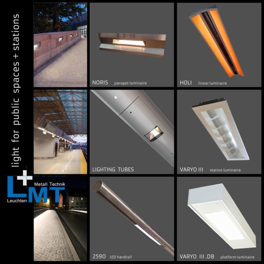 Product: Light for public spaces + stations