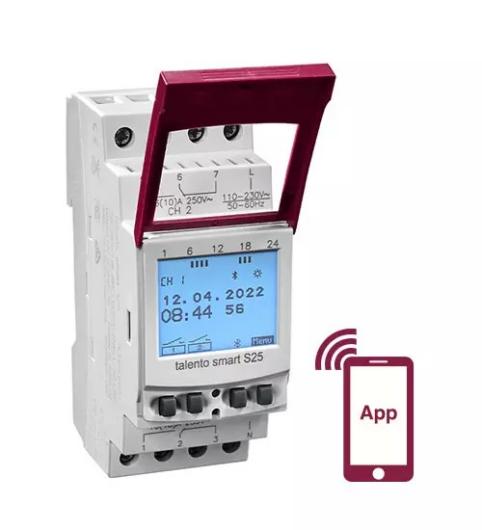 Product: Digital DIN-rail timer with Astro-function - talento smart S25