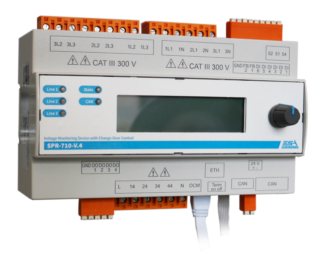 Product: Transfer Switching Device for Building Main Distribution UEGL – Control and Monitoring System