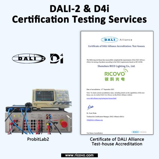 Product: DALI-2 & D4i Certification Testing Services