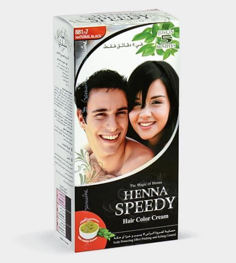 Product: Henna Speedy Hair Color Cream Set
