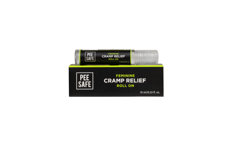 Product: Pee Safe Feminine Cramp Relief Roll On