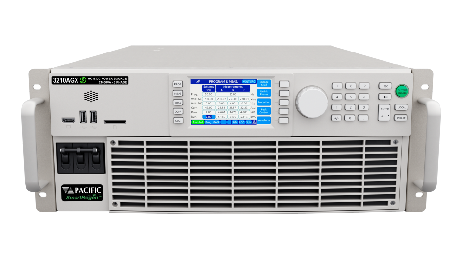 Product: AGX Series - All-In-One Regenerative 4-Quadrant AC/DC Power Source