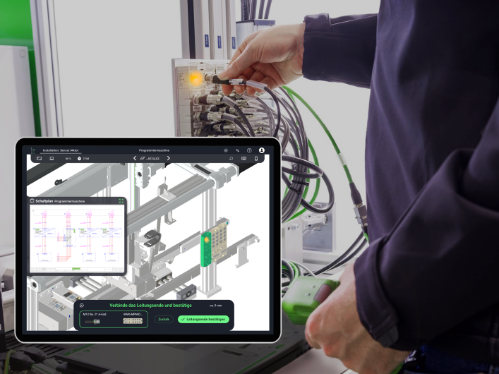Product: Digital guide through the jungle of machine installation: uKonn-X