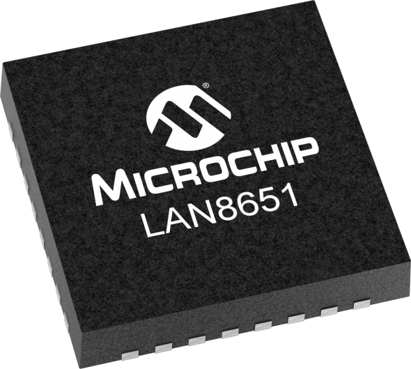 Product: LAN8651 - 10BASE-T1S MAC-PHY Ethernet Controller with SPI