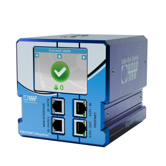 Product: Permanent monitoring with the PROFINET-INspektor® NT