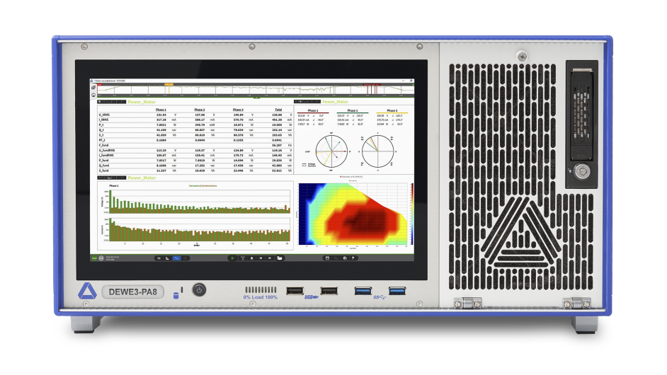 Product: THE ADVANCED POWER ANALYZER: DEWE3-PA8