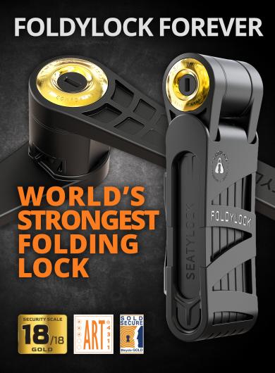 Seatylock FOLDYLOCK FOREVER ブレードロック 防犯 Foldylock Forever - SEATYLOCK