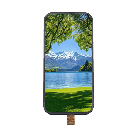 Product: 4.39 inch AMOLED display with capacitive touch panel, bezel design, thin and light for education industry