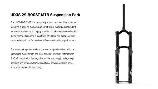 Product: UD38 29BOOST MTB SUSPENSION FORK