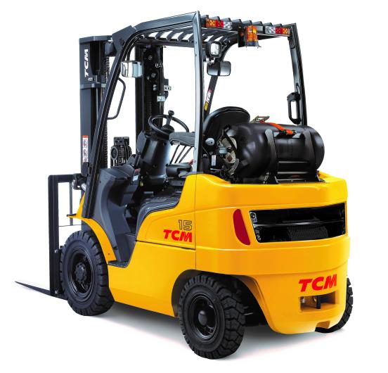 Product: TCM 4 Wheel Electric Counterbalance Lift Trucks
