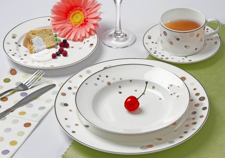 Real hot sale silver dinnerware