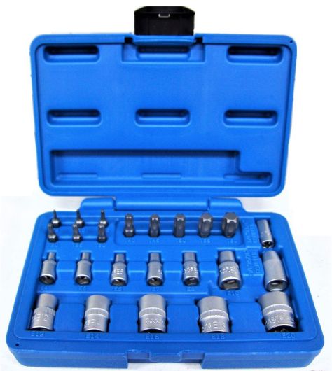 Sneak Preview Automechanika Frankfurt Exhibitors Products Eagle Tool Industrial Inc 24pcs 1 4 Rdquo 3 8 Rdquo 1 2 Rdquo Dr E Socket Set