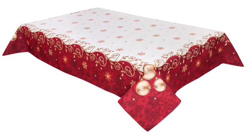 Exhibitors And Products Christmasworld Limaso Christmas Tablecloth 39 New Year 39 S Miracle 39