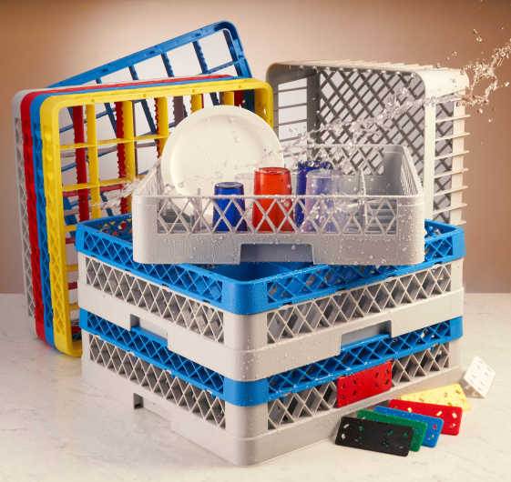 industrial dishwasher racks