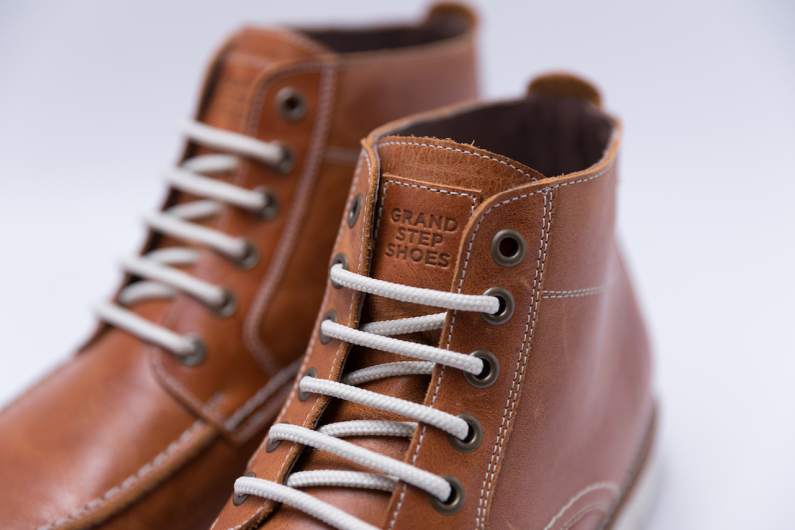 vegetable tanned leather work boots