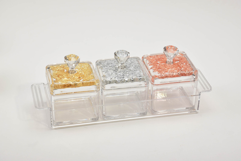 Ambiente Exhibitors Products We Well Industrial Co Ltd Canister Gold Foil