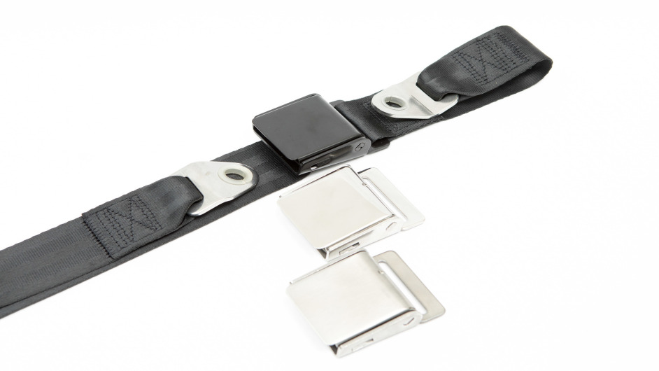 open seat belt buckle