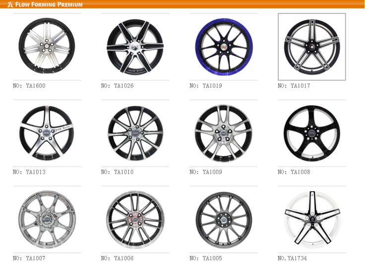 Automechanika Exhibitors Products Zhejiang Yueling Co Ltd Flow Forming Wheels