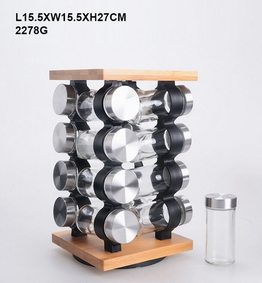 Ambiente Exhibitors Products Shandong Communications Imp Amp Exp Co Ltd Glass Spice Jar Sets