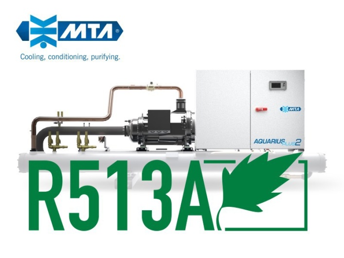 ISH - Aussteller & Produkte - MTA Deutschland GmbH - Kaltwassersatz mit  Low-GWP-Kältemittel R513A – AQUARIUS Plus 2