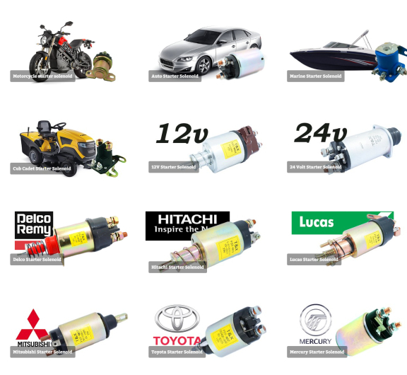 Automechanika Exhibitors Products Zhejiang Tengxiang Auto Parts Co Ltd Starter Solenoid Switch