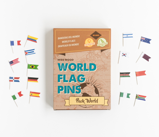 Ambiente Exhibitors Products Miss Wood Barcelona S L Flags Pack World