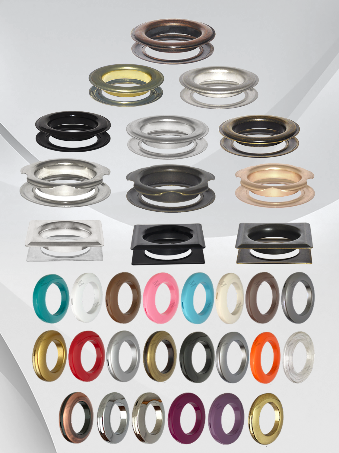 Techtextil – Exhibitors & Products - Manufacture Expedit Eurl - Eyelets and  grommets