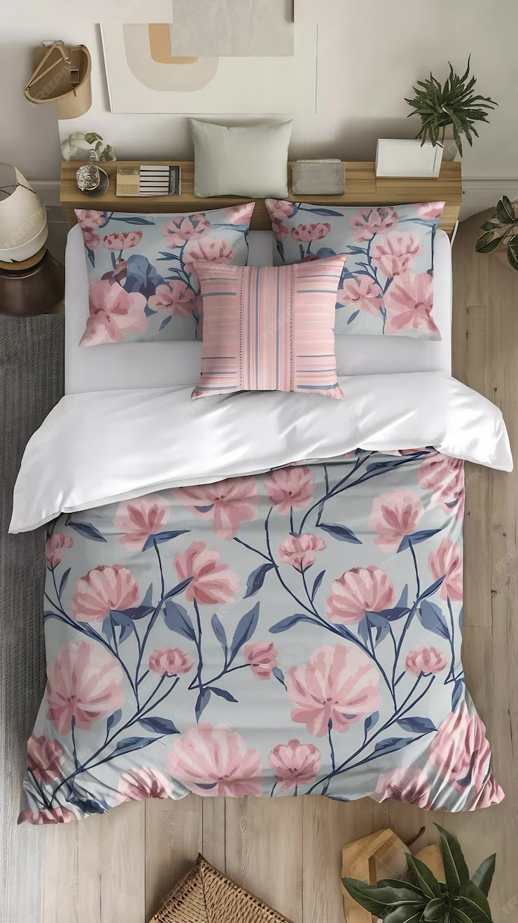 Panel Print Quilt Cover