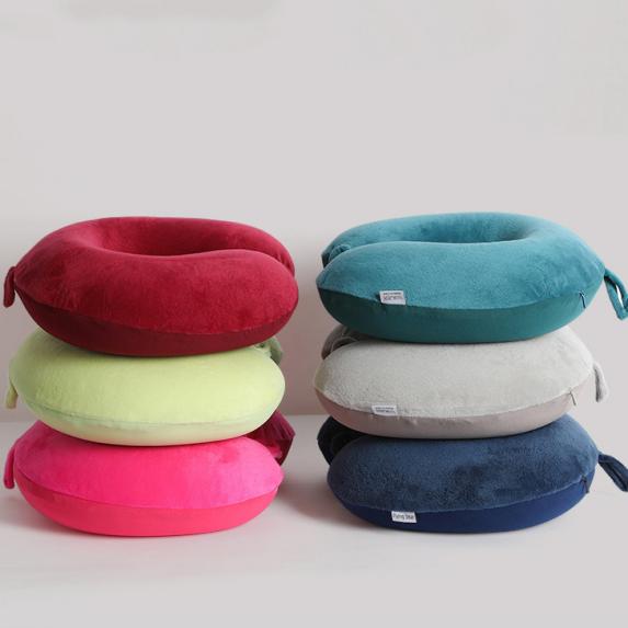 Good-quality wholesale OEM/ODM memory foam neck pillow in car and office
