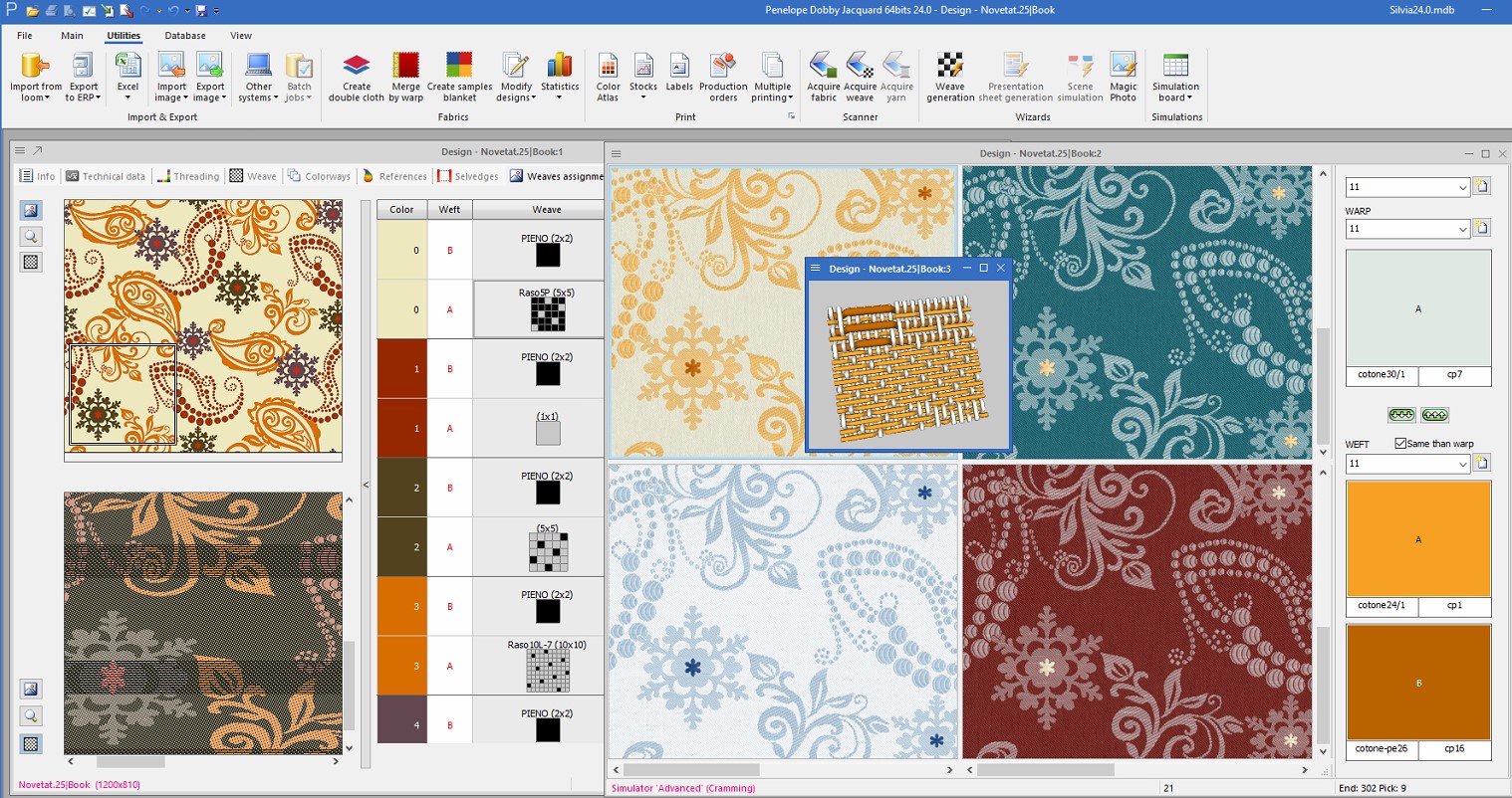 Penelope Jacquard Pro