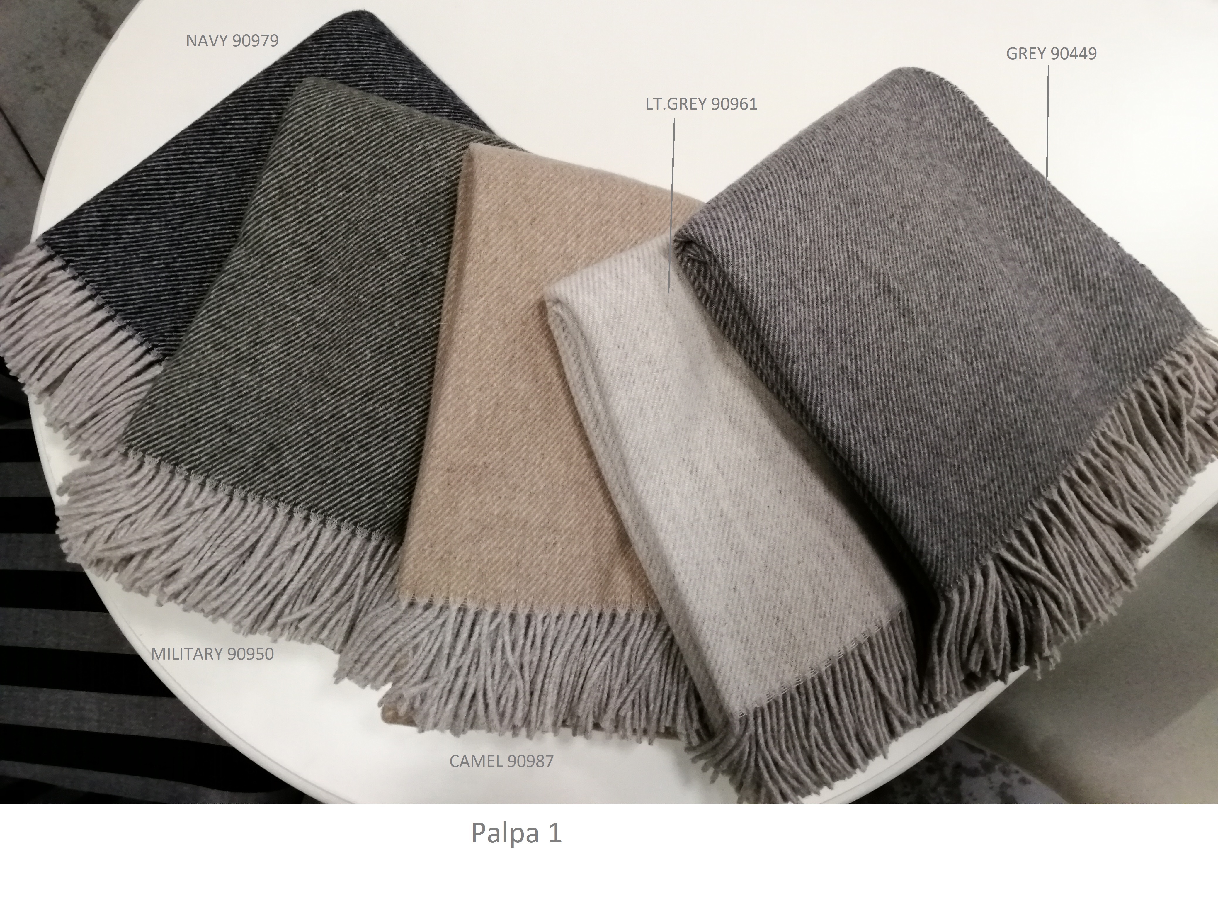 WOOL ALPACA AND CASHMERE THROS 