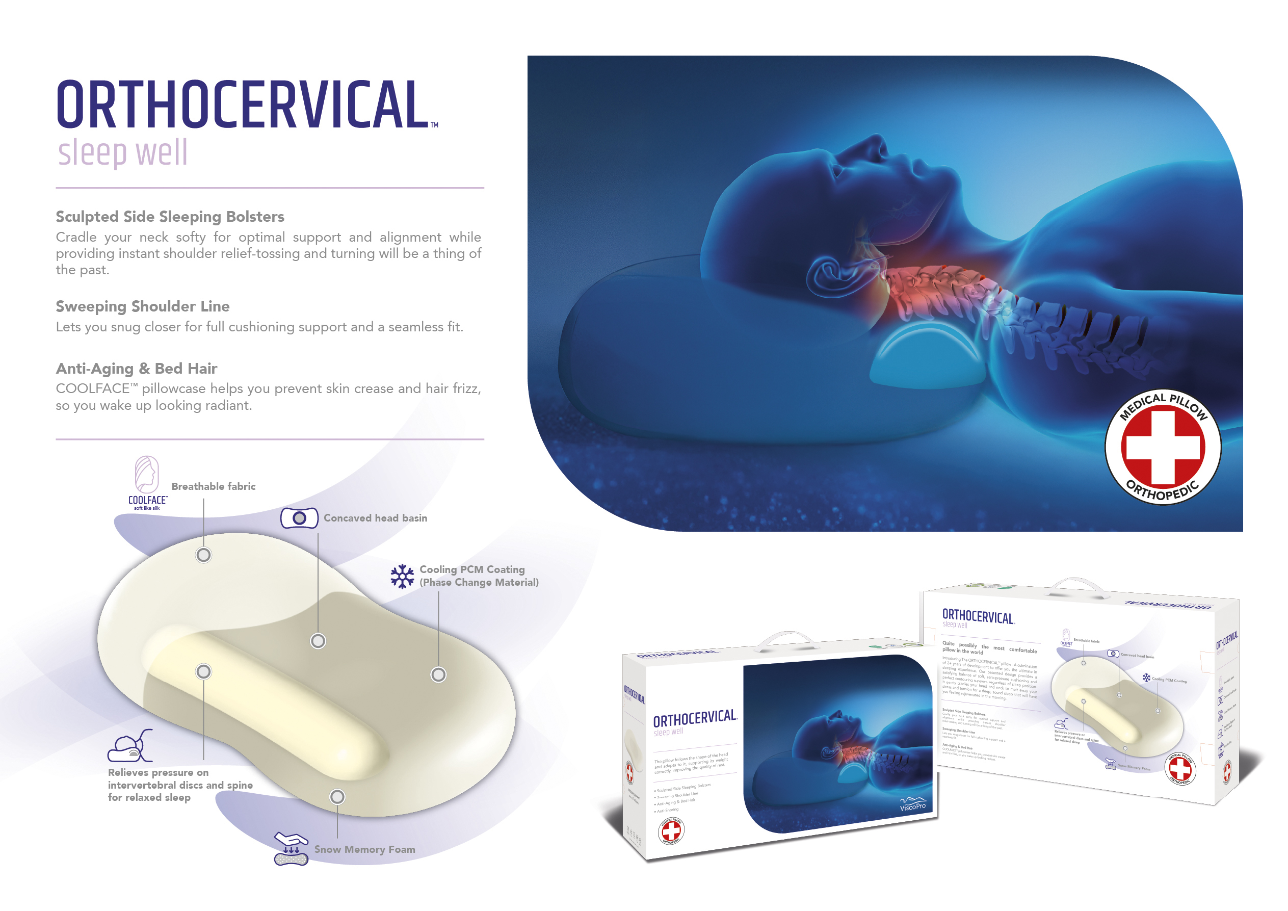 Ortho Cervical Pillow